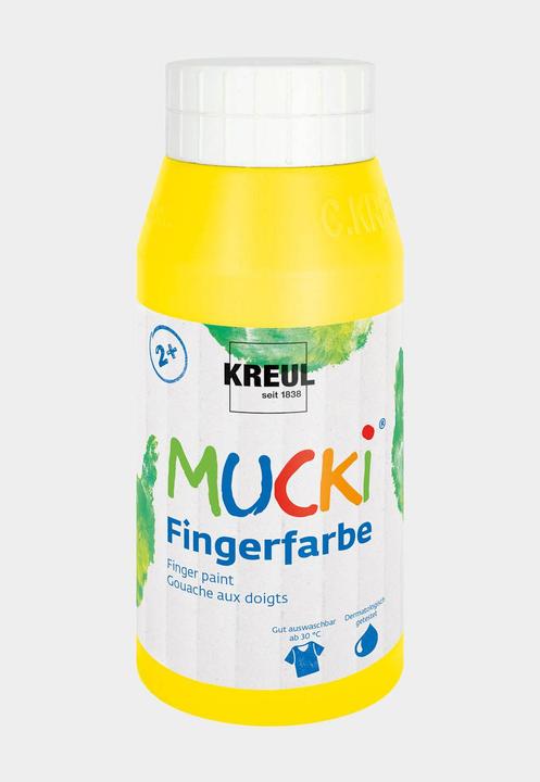 Immagine prodotto Mucki Pittura a dito (Giallo, 750 ml)