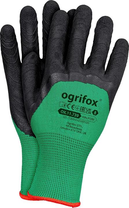 Ogrifox Powdered Latex Gloves for Household and Craft Work, EN420 Compliant
