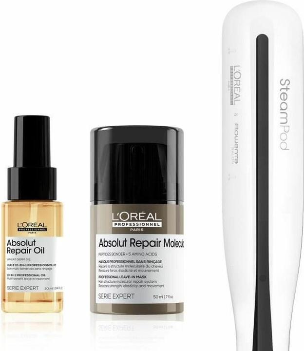 L'Oréal Professionnel Haarglätter aus Keramik mit Dampffunktion L'Oreal Professionnel Paris Steampod 3