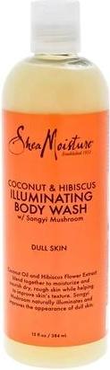 Shea Moisture Coconut & Hibiscus Body Wash 13oz 384ml with Songyi Mushroom (384 ml)