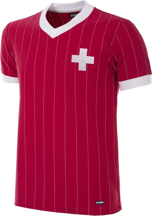 Image du produit Copa Football Suisse 1982 Maillot rétro (XL)