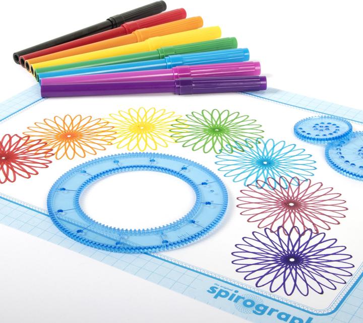 Actual product image Sheny Spirograph game set with markers