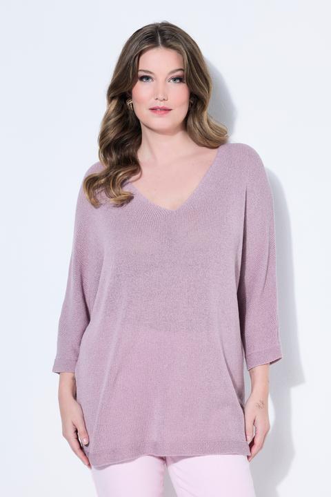 Produktbild Miamoda Pullover, Feinstrick, 3/4-Fledermausärmel (50, 52)