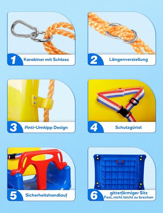 Image du produit Glymnis Babyschaukel 3 in 1