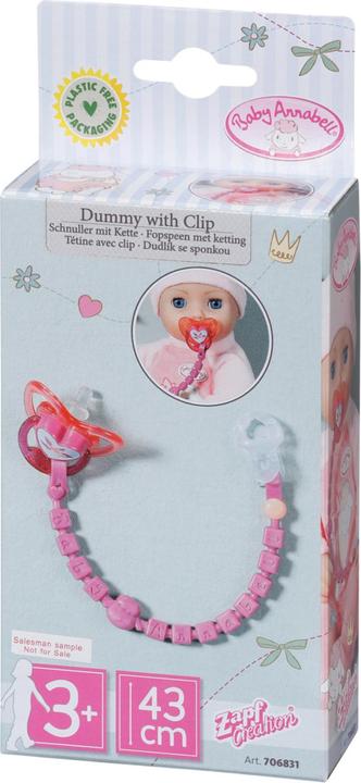Produktbild Baby Annabell Schnuller mit Clip