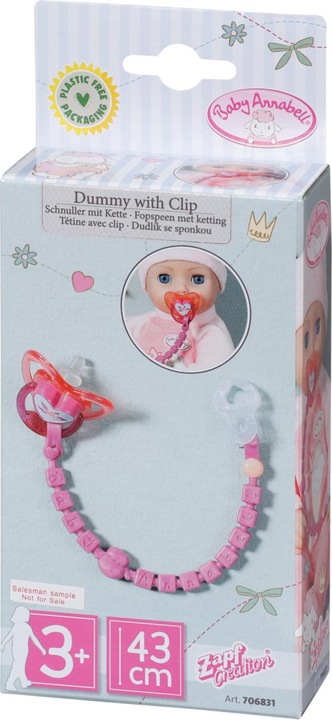 Produktbild Baby Annabell Schnuller mit Clip