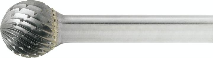 HM-Frässtift Form D Kugel Kopf ø 6 mm Länge 5 mm Zahnung 7