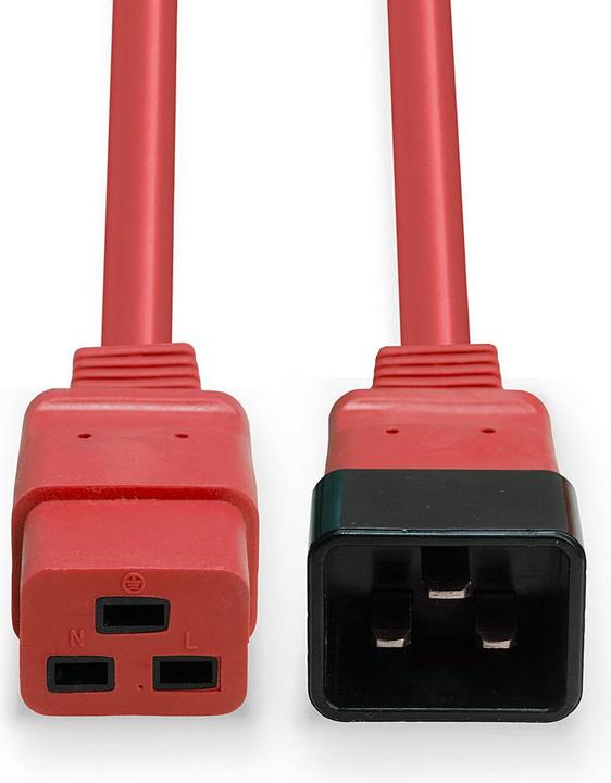 Produktbild Lindy IEC C19 to IEC extension (3 m, C20)
