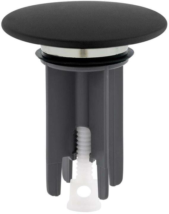 Actual product image Mateu Valve plug Snap plastic, black matt