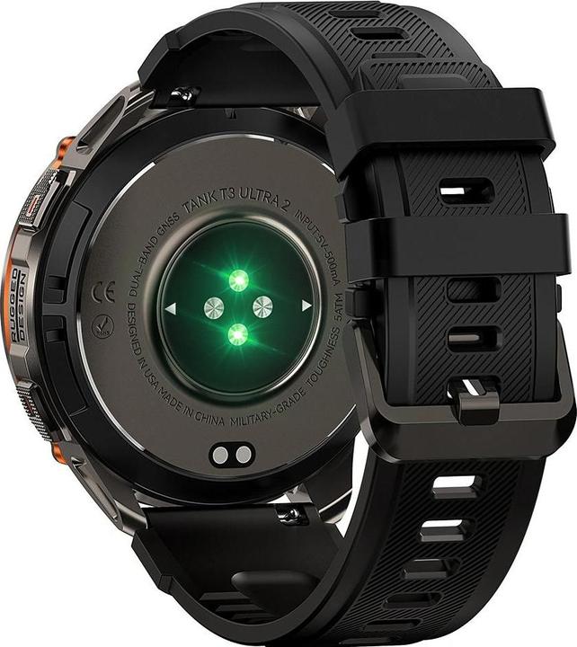 Image du produit Kospet Smartwatch Tank T3 Ultra 2 Schwarz (48 mm, WLAN uniquement)