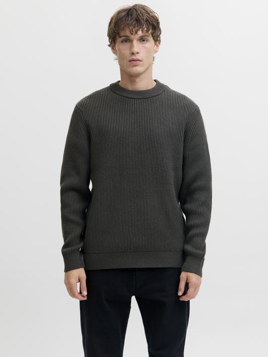 Actual product image Jack & Jones RDD Einfarbig Strickpullover Strickpullover (S)