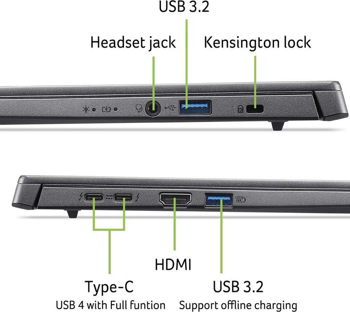 Produktbild Acer Aspire 14 AI (14", Intel Core Ultra 7 258V, 32 GB, 1000 GB, CH)