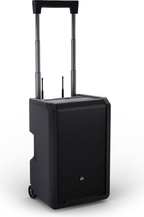 Actual product image LD Systems ANNY® 10 HBH 2 B5 - 10" mobile Bluetooth® PA speaker with rechargeable battery, mixer, 1x wireless (Active)