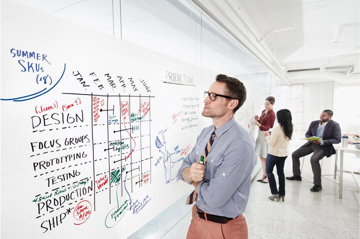 Produktbild Post-it Whiteboard Folie (90 x 120 cm)
