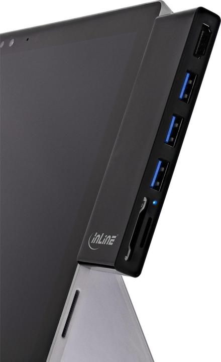 Actual product image InLine MultiHub (USB-C, 3 Ports)