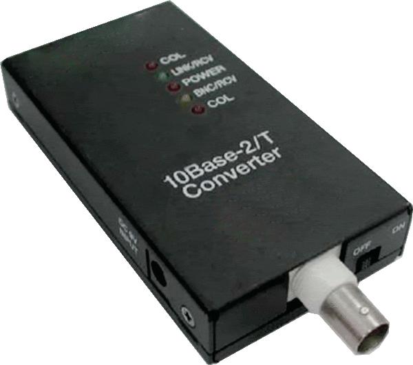 Allnet Medienkonverter 10BASE-T/10BASE2 auf BNC ALL0500v3 DC 12VDC
