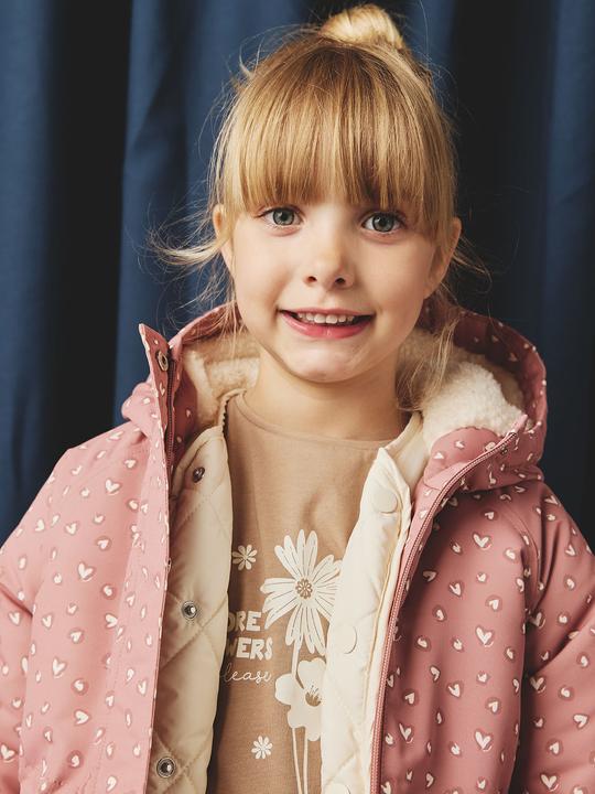 Produktbild Vertbaudet Mädchen 3-in-1-Parka mit Kapuze und Steppweste, Recycling-Wattierung
