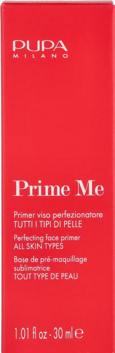 Actual product image Pupa Milano Prime Me Universel