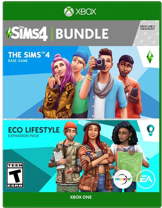 Image du produit EA Games The Sims 4 Plus Eco Lifestyle Bundle (Import) (Xbox One S, EN)
