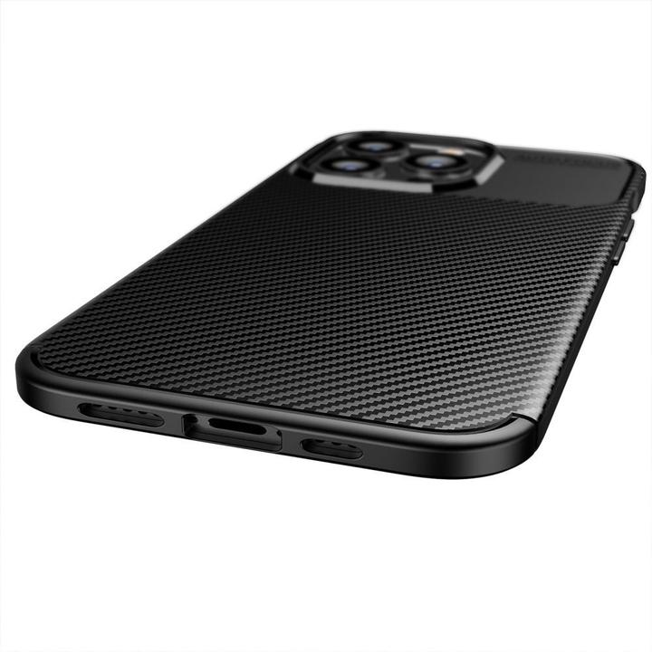 Immagine prodotto OEM Back panel cover Case CARBON PREMIUM for IPHONE 11 Pro black (Apple iPhone 11 Pro)