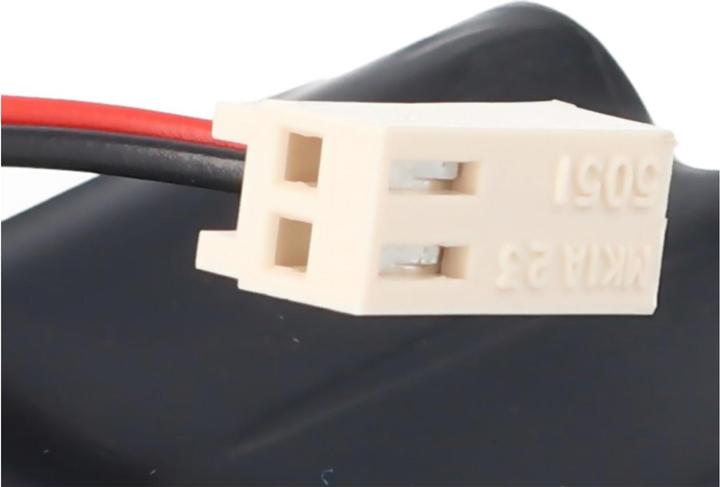 Actual product image AccuCell F2x5 battery pack with cable and plug (1 pcs., 800 mAh, Battery + charger)