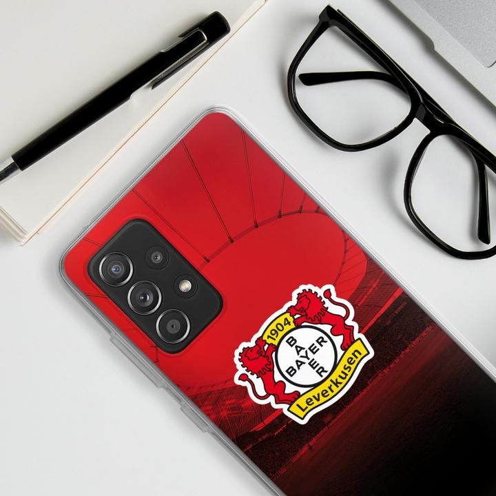 Actual product image DeinDesign Silikon Hülle für Samsung Galaxy A52s 5G Handyhülle Case Smartphone Schutzhülle Bayer 04 (Samsung Galaxy A52s 5G)