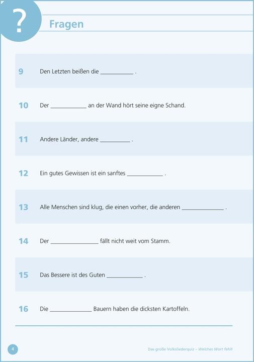 Produktbild Welches Wort fehlt? (Deutsch)
