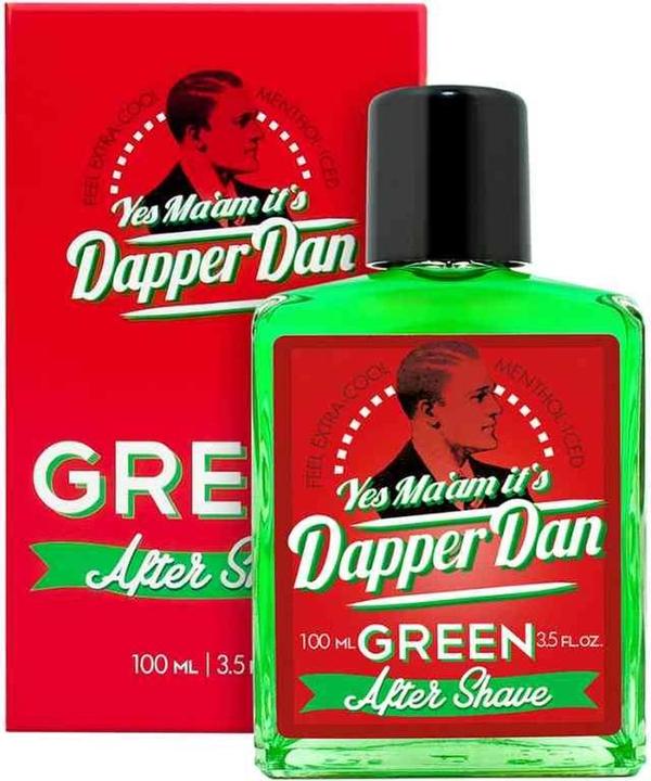 Actual product image Dapper Dan Green (Aftershave lotion, 100 ml)