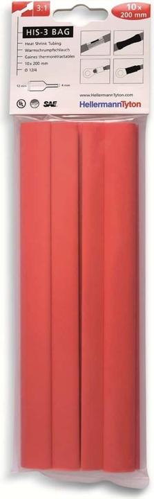 Produktbild HellermannTyton Schrumpfschlauchsortiment Rot (10 x)