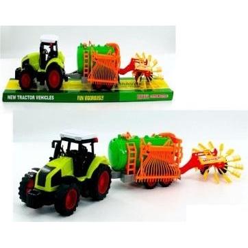 Teka Traktor mit Landmaschinen