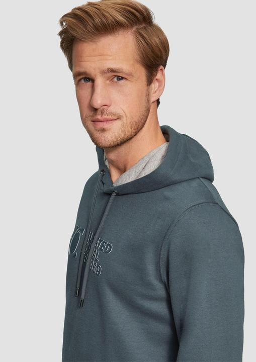 Produktbild S.Oliver Sweatshirt Hoodie mit Logo-Print (S)