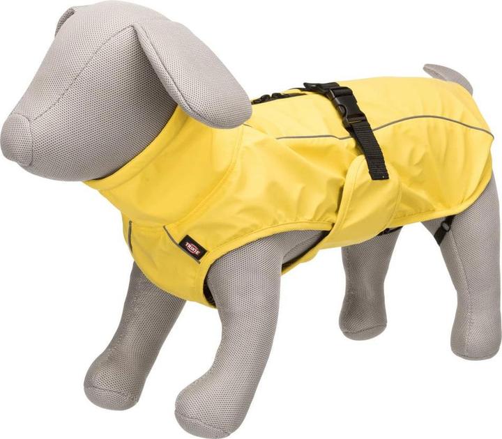 Actual product image Trixie Raincoat Vimy, XS, Yellow (XS, Dog raincoat)
