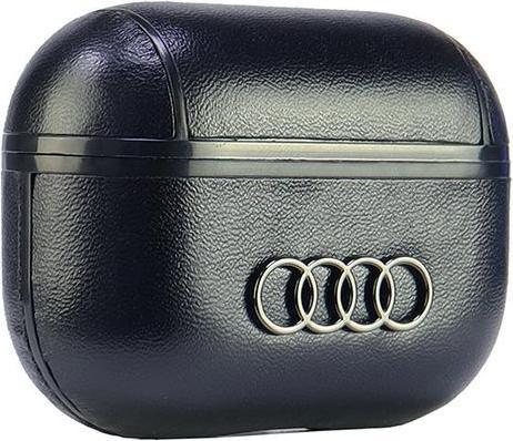 Produktbild Audi Leather Big Logo AirPods Pro 2 cover czarny/black AU-APP2-GT/D3-BK (Kopfhörer Tasche)