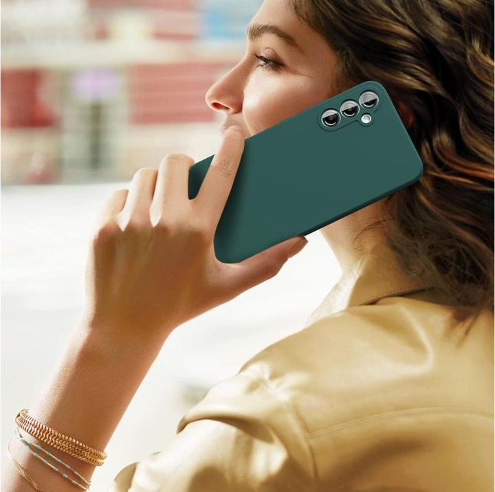 Produktbild Screenguard Samsung Galaxy A34 5G Liquid Silicone Case Hülle (Samsung Galaxy A34 5G)