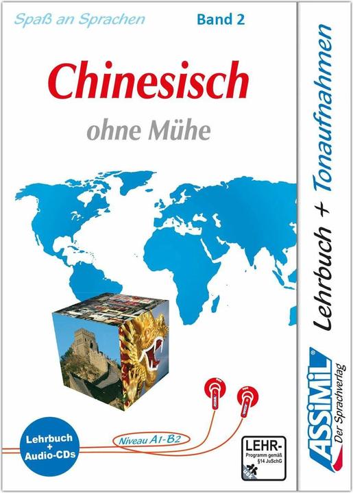 Produktbild . Chinesisch ohne Mühe 2. Multimedia-Classic. Lehrbuch und 4 Audio-CDs (Deutsch, Französisch, Anthony ASSiMiL GmbH, Frank Petzold, Jean-Louis Gousse, Susanne Gagneur, 1994)