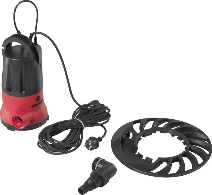 Immagine prodotto Toolcraft TO-10014909 Tauchdruck-Pumpe 6000 l/h 7 m