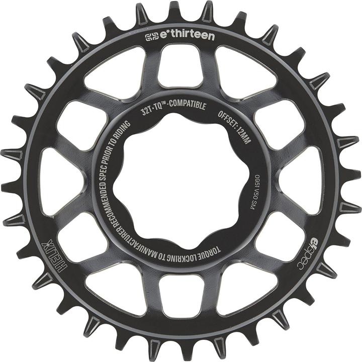 Productafbeelding e*13 Helix core e*spec TQ HPR50 Direct Mount Kettingblad, 32 Z., 55mm Kettinglijn, 12mm Offset (32)