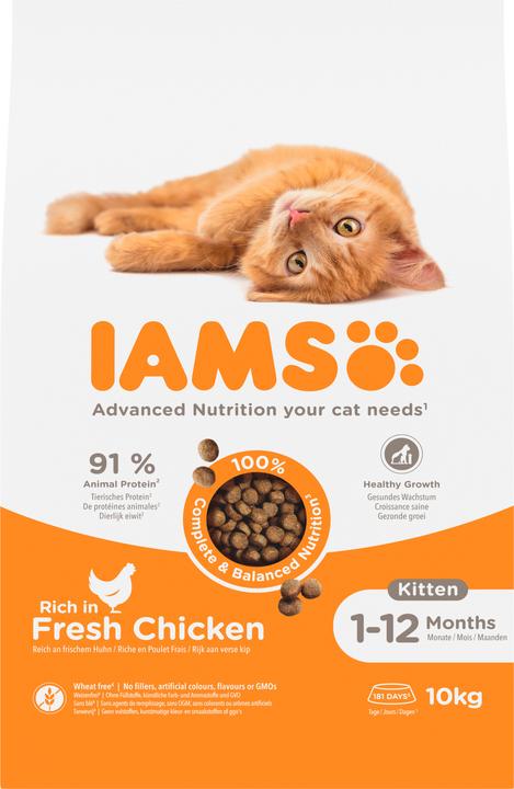 Produktbild Iams Pro Active Health Kitten & Junior (Junior, 1 Stk., 10000 g)