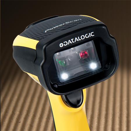 Produktbild Datalogic PowerScan 9501, Tragbares Barcodelesegerät, 1D/2D, Laser, GS1 DataBar, Aztec Code, Datenma (QR-Code)