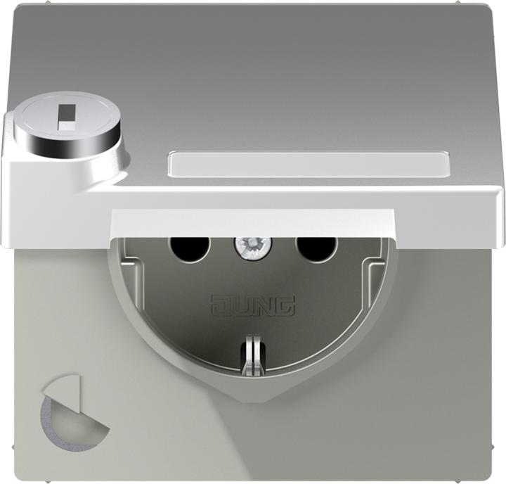 Actual product image JUNG AL 1520 NAKLSL SCHUKO socket outlet 16A