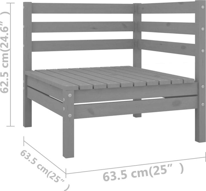 Produktbild vidaXL Garten Lounge Set