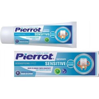 Lavera, Dentifricio, PIERROT Pasta do zębów Sensitive 75 ml (75 ml)
