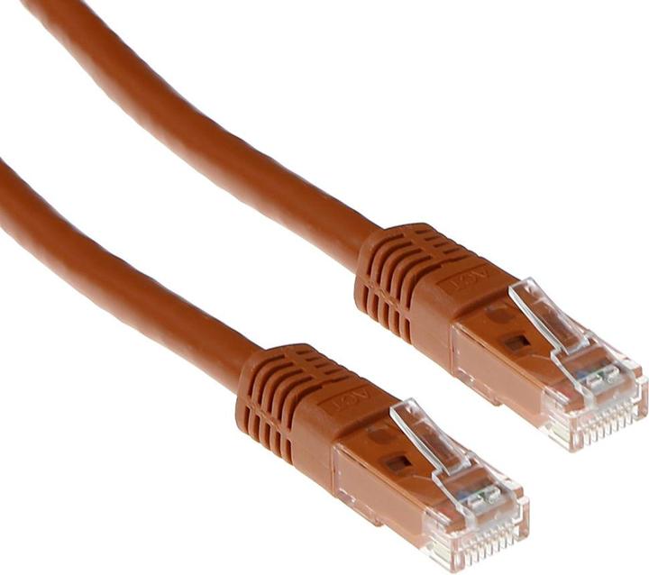 Produktbild ACT CAT6A UTP 2m 2m Cat6a U/UTP (UTP) Braun Netzwerkkabel (U/UTP, CAT6a, 2 m)