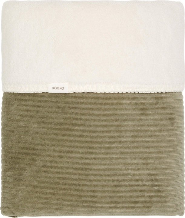 Produktbild Koeka Babydecke Plüsch Vik moss (75 x 100 cm)