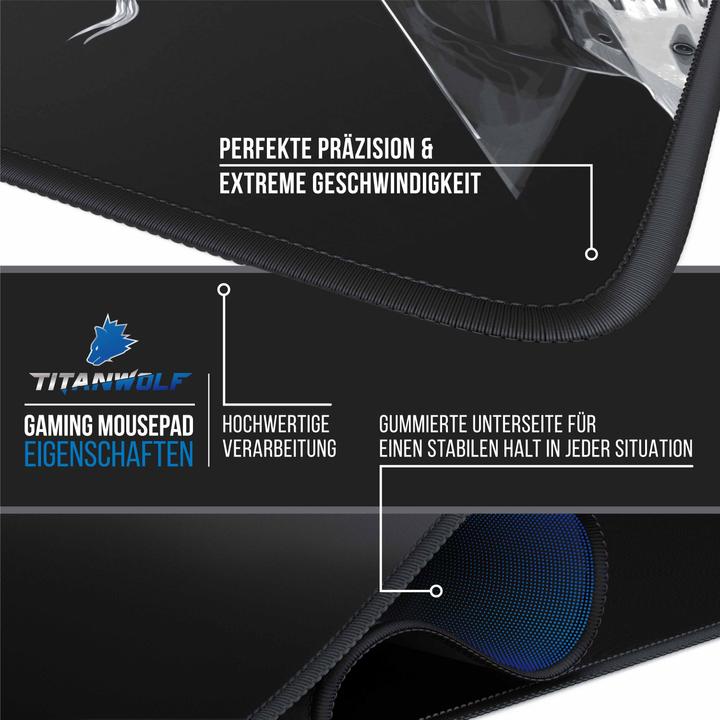 Produktbild Titanwolf Gaming Mauspad (XXL)