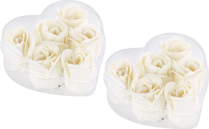 Immagine prodotto Pearl 6 saponi cremosi al profumo di rosa bianca in confezione regalo, confezione da 2 pezzi (Lozione di sapone)