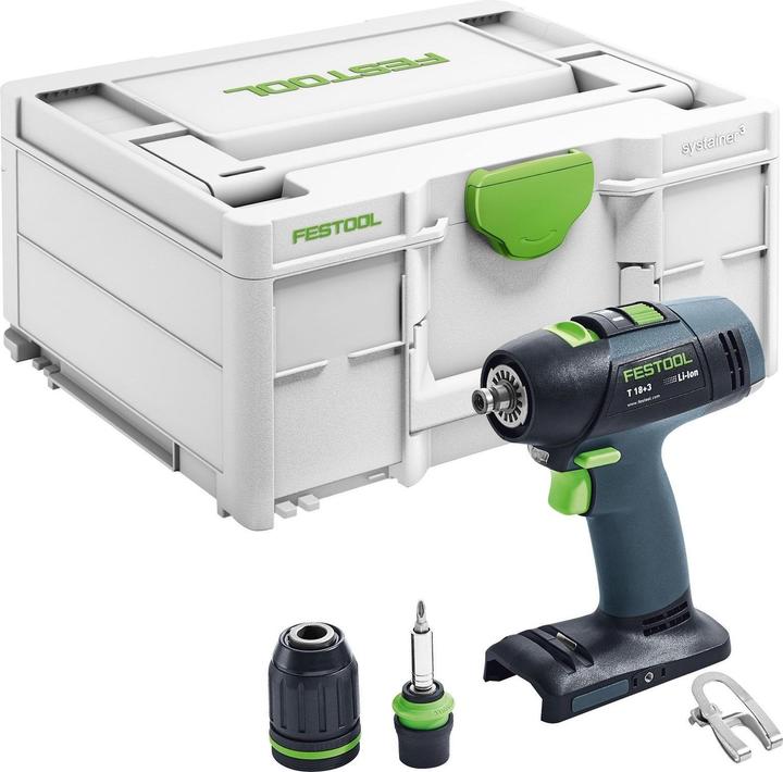 Actual product image Festool T 18+3-Basic (Rechargeable battery operated)