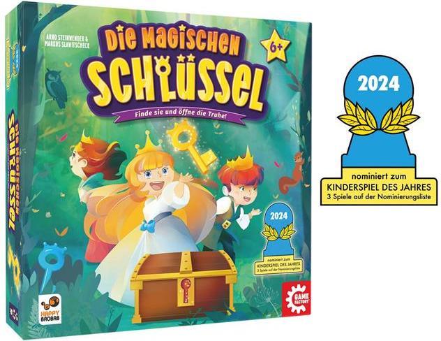 Produktbild Game Factory Die Magischen Schlüssel (d) (Deutsch, 2 - 4 Spieler)