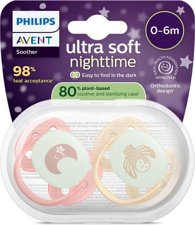Produktbild Philips Avent Ultra soft für die Nacht (2x, 0 - 6 Monate)