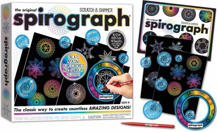 Produktbild Sheny Spirograph Scratch & Shimmer